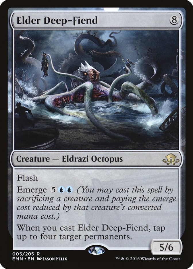 Elder Deep-Fiend [Eldritch Moon] | Silver Goblin