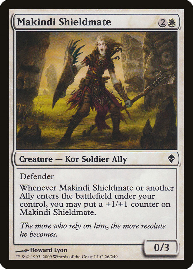 Makindi Shieldmate [Zendikar] | Silver Goblin