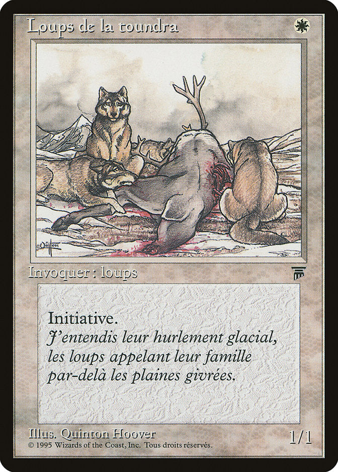 Tundra Wolves (French) - "Loups de la toundra" [Renaissance] | Silver Goblin