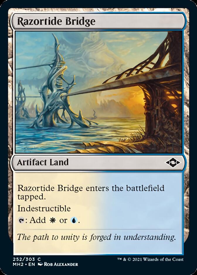 Razortide Bridge [Modern Horizons 2] | Silver Goblin