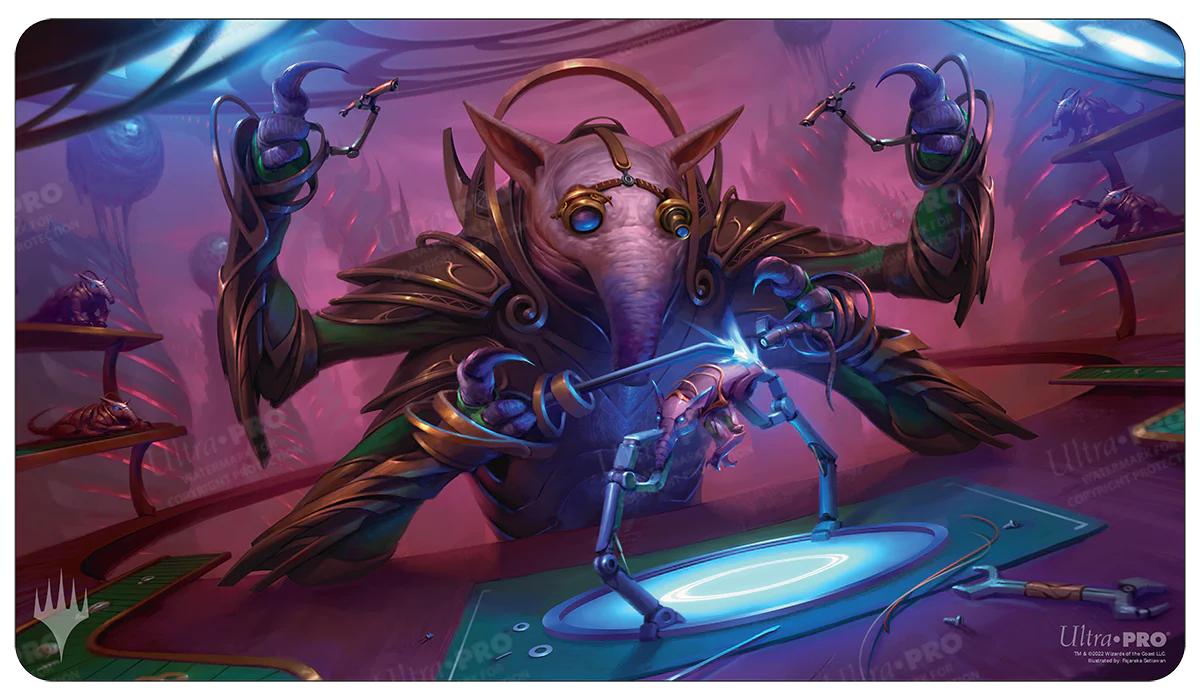 March of the Machine Playmat Gimbal Gremlin Prodigy | Silver Goblin