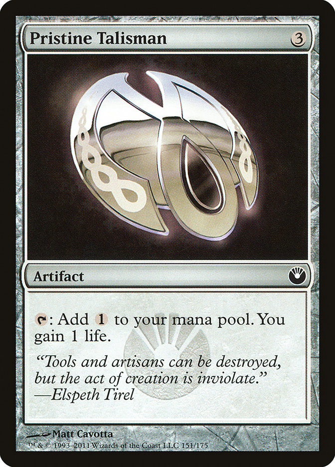 Pristine Talisman (Game Day) [New Phyrexia Promos] | Silver Goblin