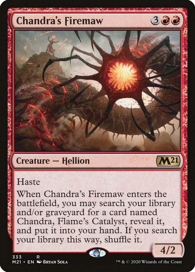 Chandra's Firemaw [Core Set 2021] | Silver Goblin
