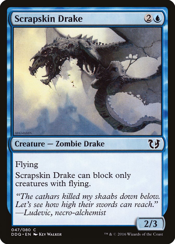 Scrapskin Drake [Duel Decks: Blessed vs. Cursed] | Silver Goblin
