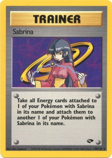 Sabrina (110/132) [Gym Challenge Unlimited] | Silver Goblin