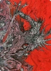 Varragoth, Bloodsky Sire Art Card [Kaldheim Art Series] | Silver Goblin