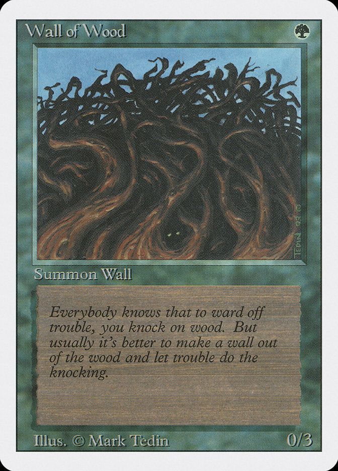 Wall of Wood [Revised Edition] | Silver Goblin