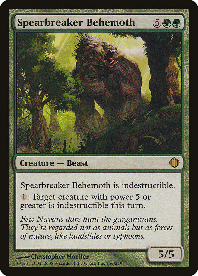 Spearbreaker Behemoth [Shards of Alara] | Silver Goblin