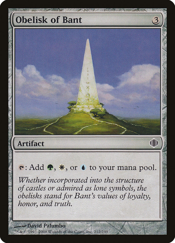 Obelisk of Bant [Shards of Alara] | Silver Goblin