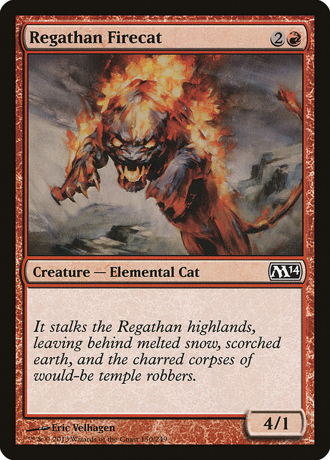 Regathan Firecat [Magic 2014] | Silver Goblin