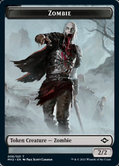 Treasure (21) // Zombie Double-Sided Token [Modern Horizons 2 Tokens] | Silver Goblin