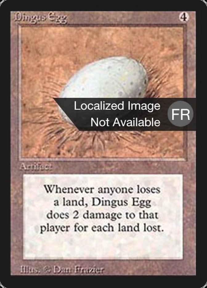 Dingus Egg [Foreign Black Border] | Silver Goblin