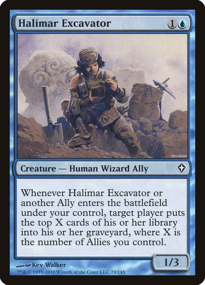 Halimar Excavator [Worldwake] | Silver Goblin