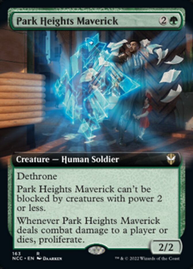 Park Heights Maverick (Extended Art) [Streets of New Capenna Commander] | Silver Goblin