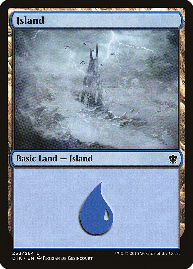 Island (253) [Dragons of Tarkir] | Silver Goblin