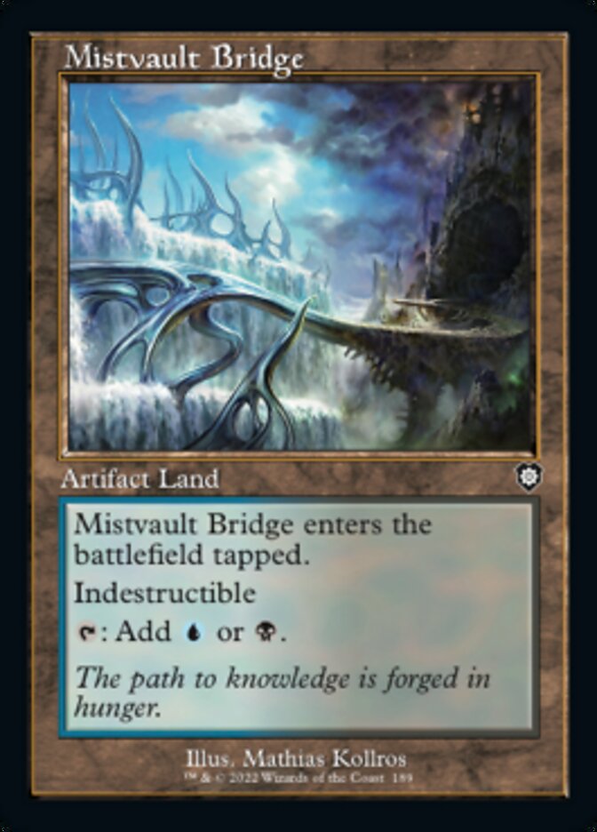 Mistvault Bridge (Retro) [The Brothers' War Commander] | Silver Goblin