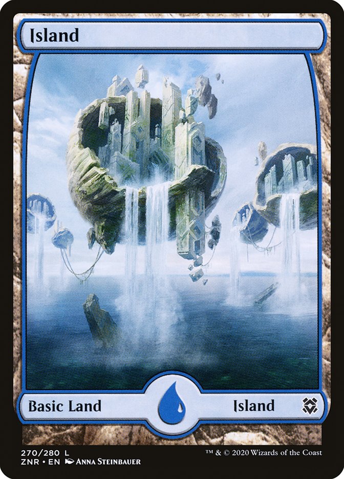 Island (270) [Zendikar Rising] | Silver Goblin