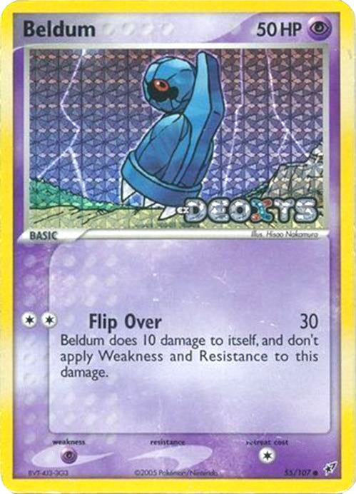 Beldum (55/107) (Stamped) [EX: Deoxys] | Silver Goblin