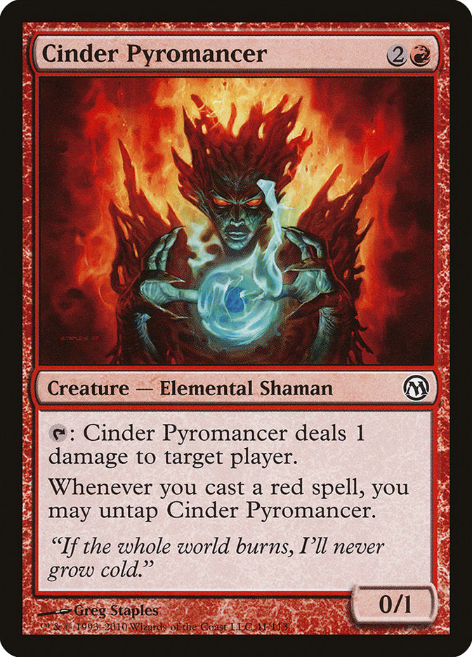 Cinder Pyromancer [Duels of the Planeswalkers] | Silver Goblin