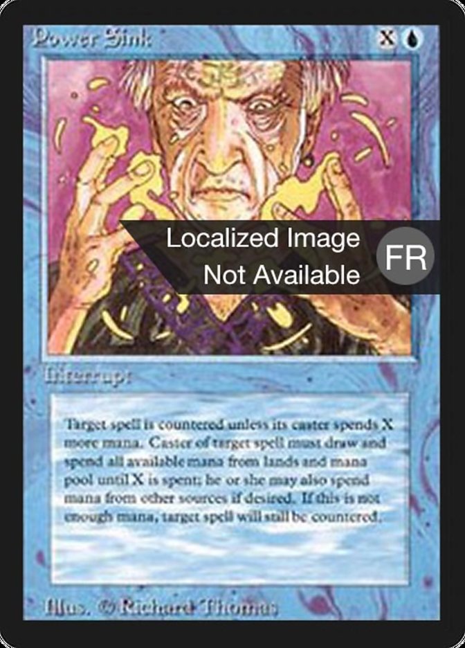 Power Sink [Foreign Black Border] | Silver Goblin