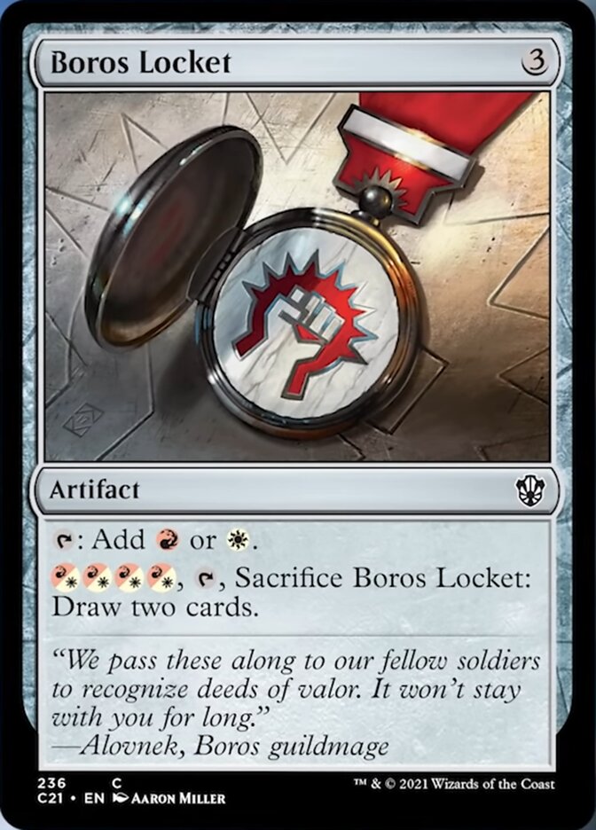 Boros Locket [Commander 2021] | Silver Goblin