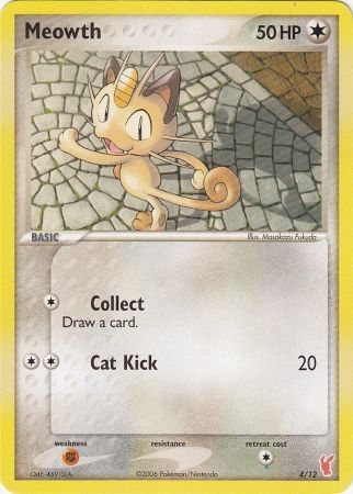 Meowth (4/12) [EX: Trainer Kit 2 - Plusle] | Silver Goblin