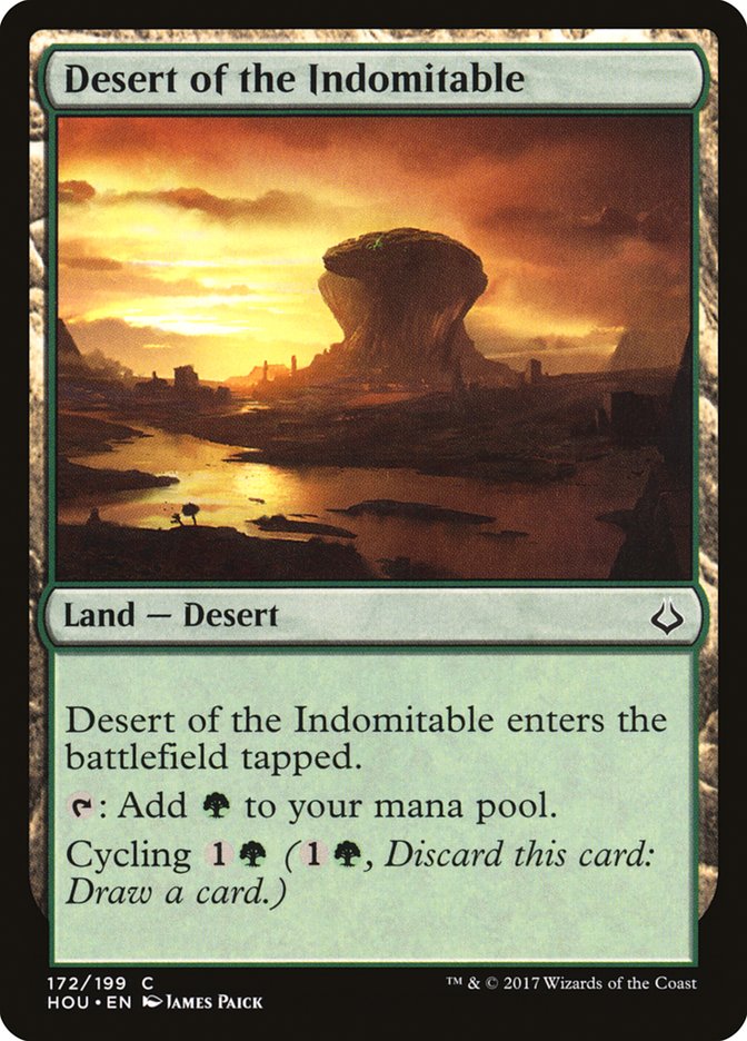 Desert of the Indomitable [Hour of Devastation] | Silver Goblin