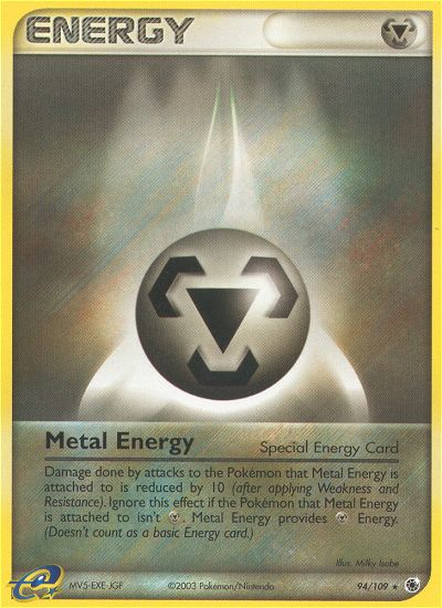 Metal Energy (94/109) [EX: Ruby & Sapphire] | Silver Goblin