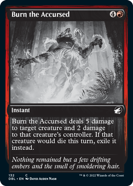 Burn the Accursed [Innistrad: Double Feature] | Silver Goblin