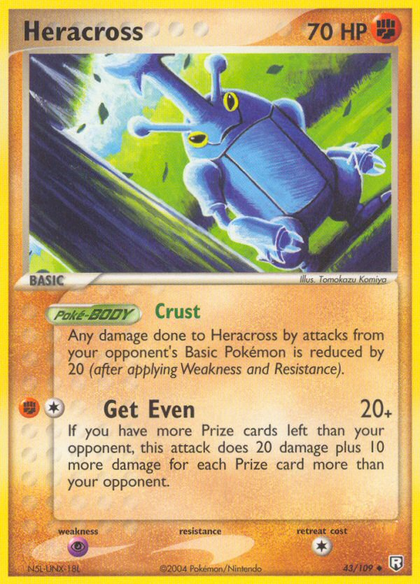 Heracross (43/109) [EX: Team Rocket Returns] | Silver Goblin
