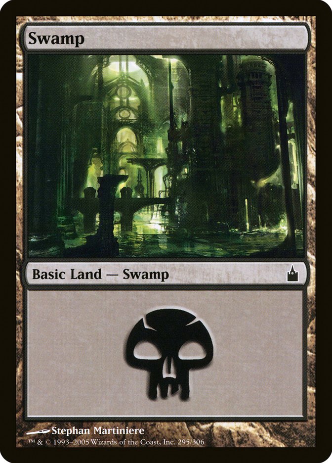 Swamp (295) [Ravnica: City of Guilds] | Silver Goblin