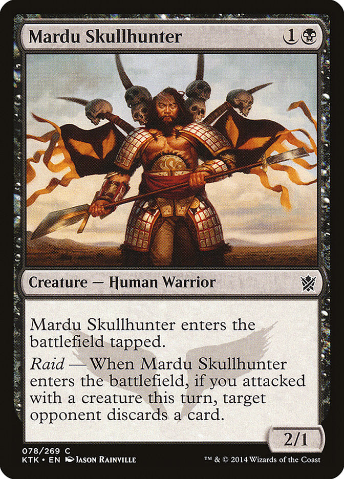 Mardu Skullhunter [Khans of Tarkir] | Silver Goblin
