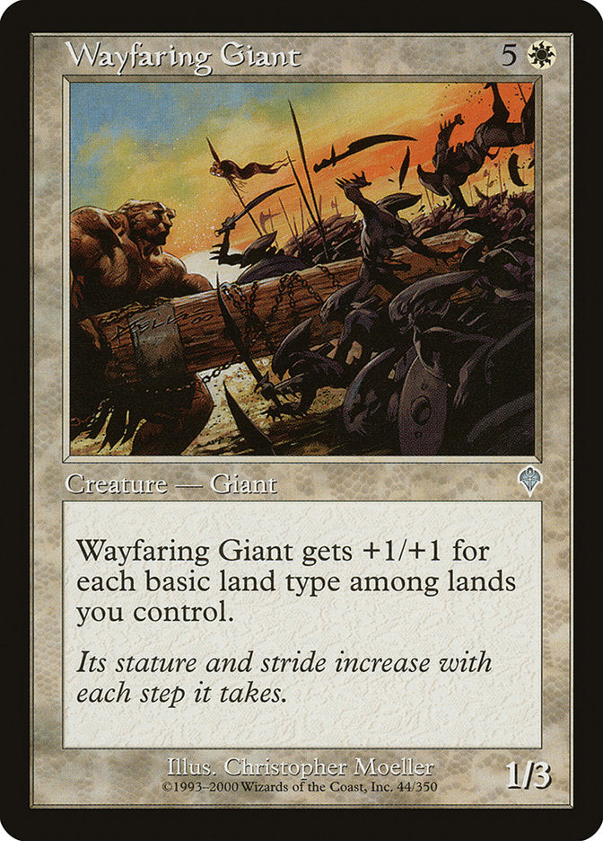 Wayfaring Giant [Invasion] | Silver Goblin