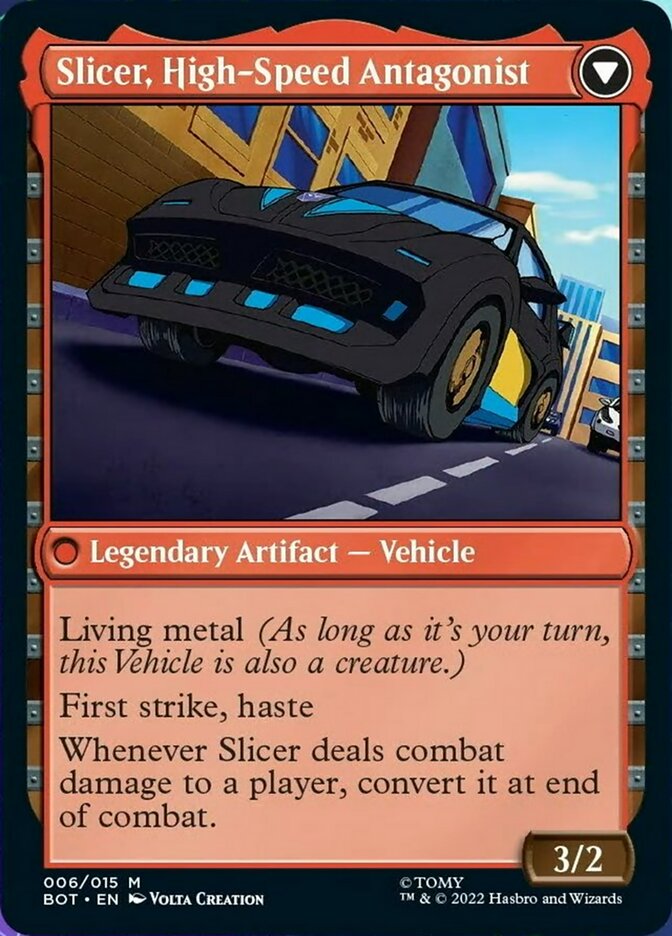 Slicer, Hired Muscle // Slicer, High-Speed Antagonist [Transformers] | Silver Goblin