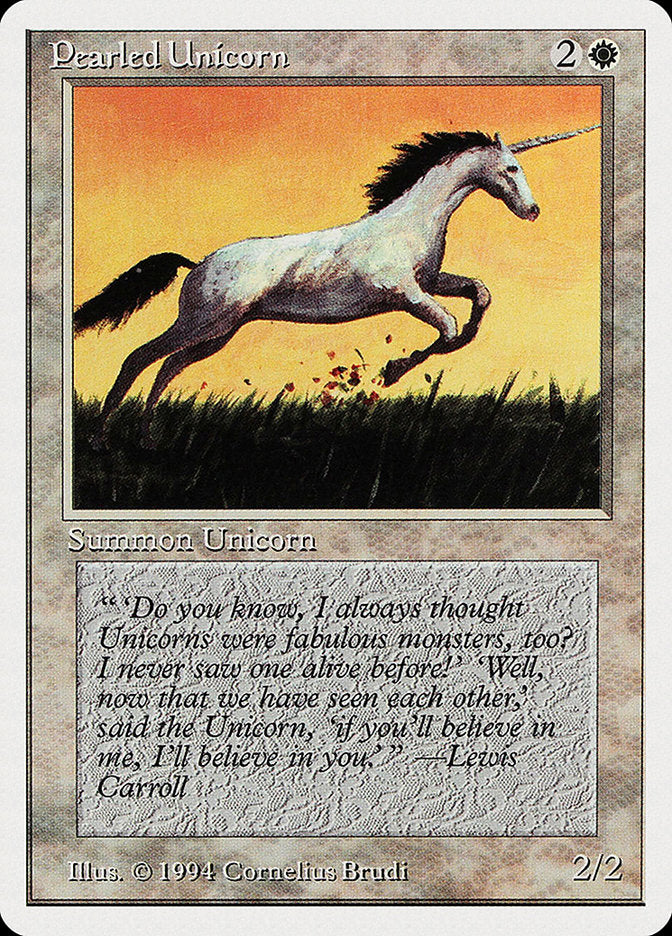 Pearled Unicorn [Summer Magic / Edgar] | Silver Goblin