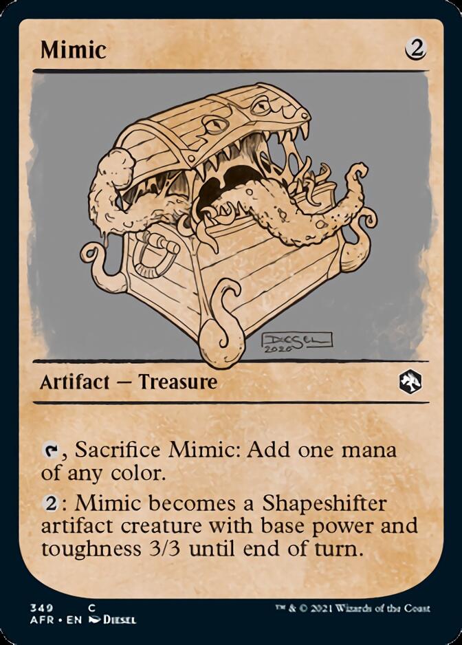 Mimic (Showcase) [Dungeons & Dragons: Adventures in the Forgotten Realms] | Silver Goblin