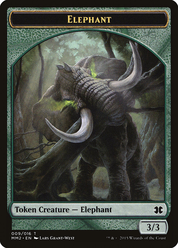 Elephant Token [Modern Masters 2015 Tokens] | Silver Goblin