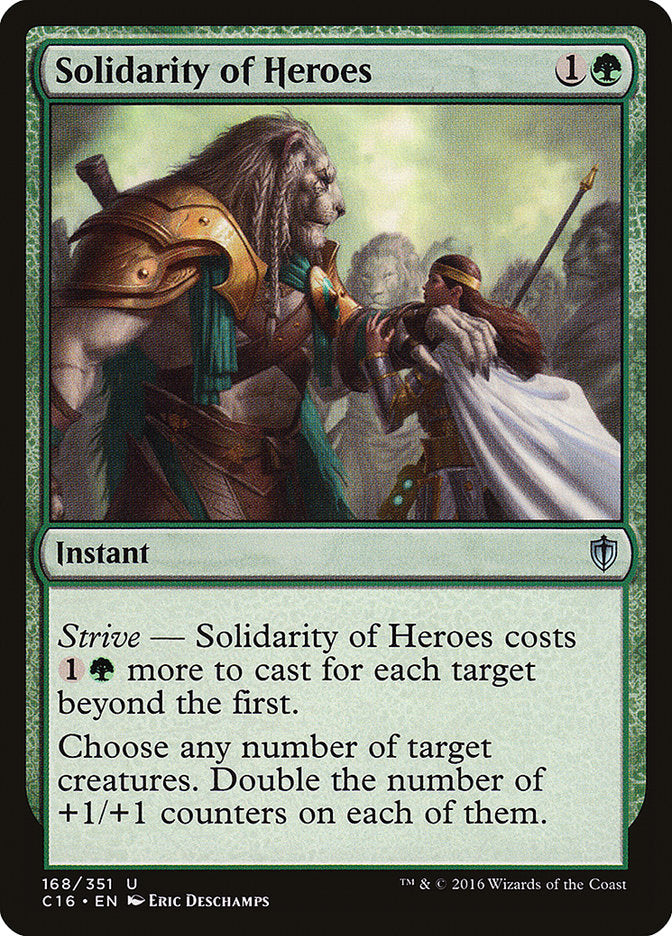 Solidarity of Heroes [Commander 2016] | Silver Goblin