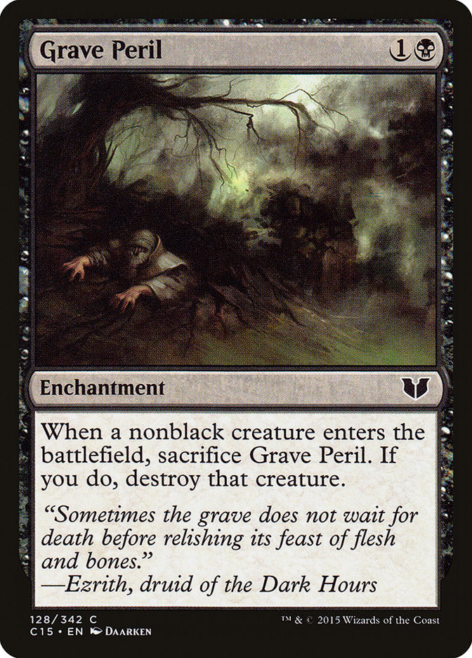 Grave Peril [Commander 2015] | Silver Goblin