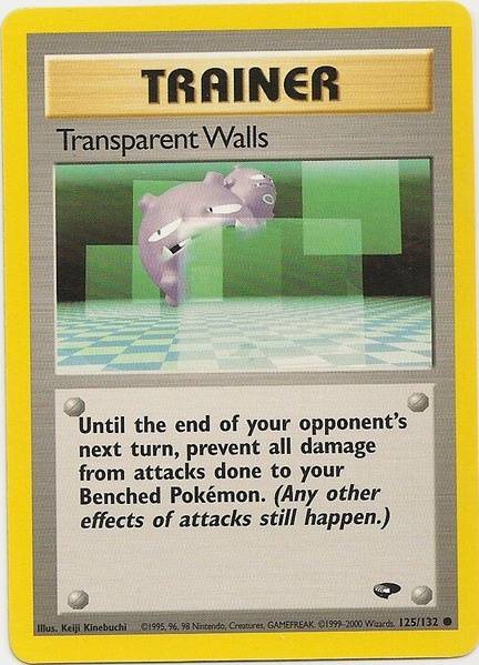 Transparent Walls (125/132) [Gym Challenge Unlimited] | Silver Goblin