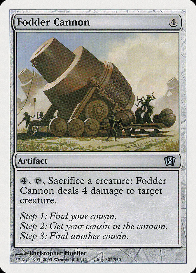 Fodder Cannon [Eighth Edition] | Silver Goblin