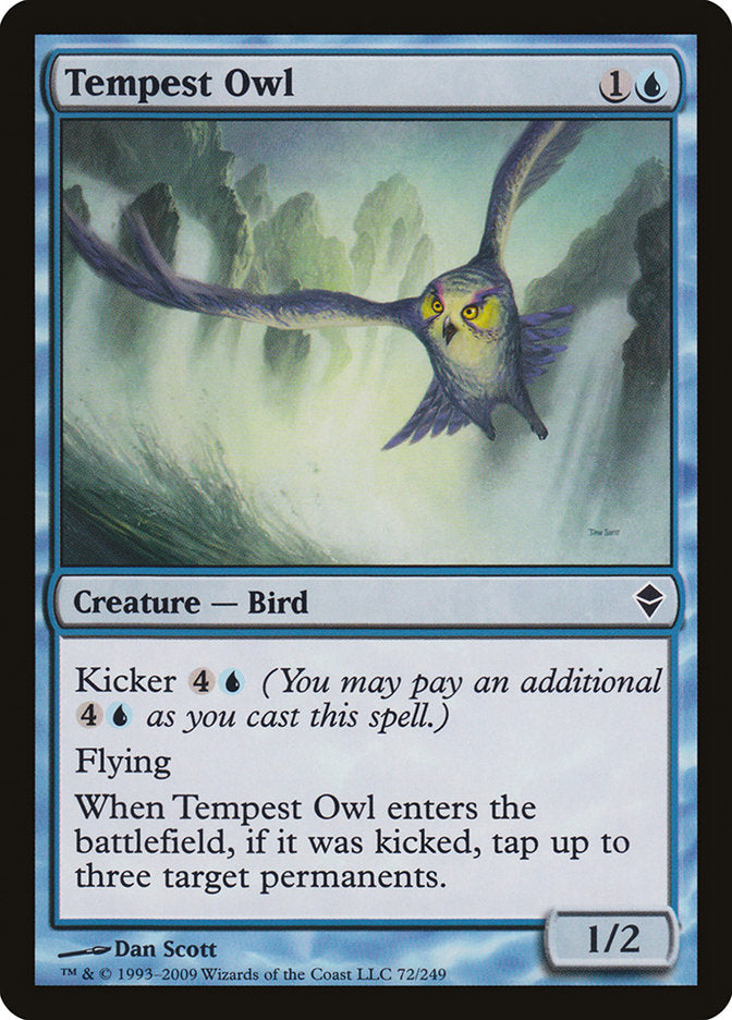 Tempest Owl [Zendikar] | Silver Goblin