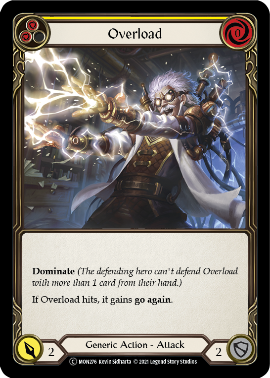 Overload (Yellow) [U-MON276] (Monarch Unlimited)  Unlimited Normal | Silver Goblin