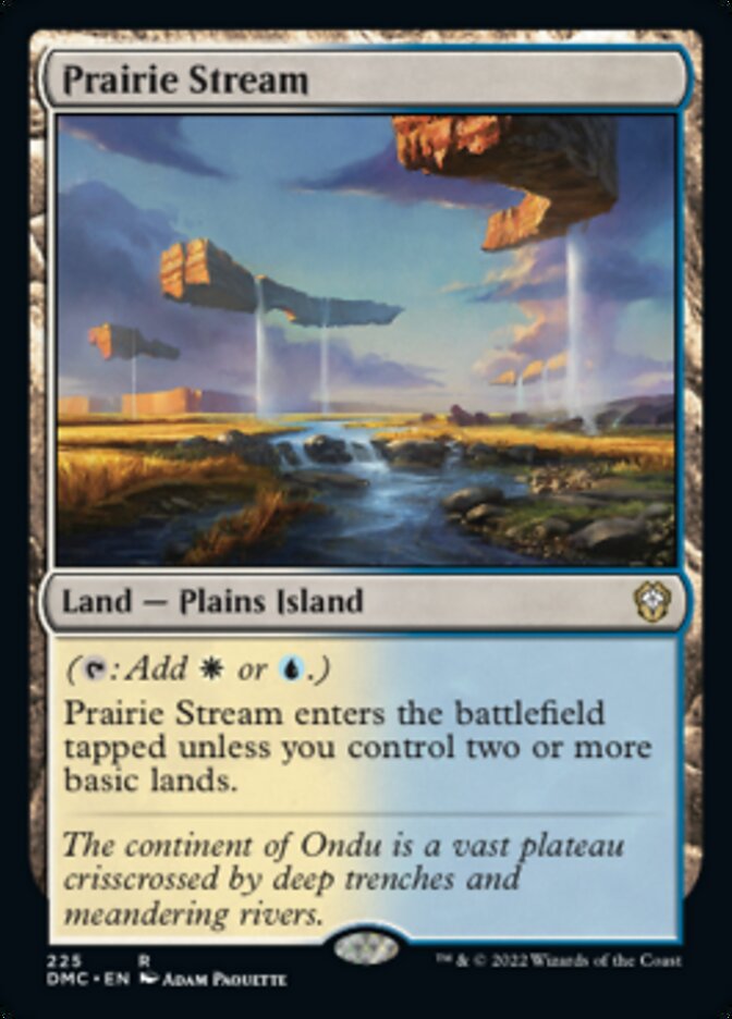 Prairie Stream [Dominaria United Commander] | Silver Goblin