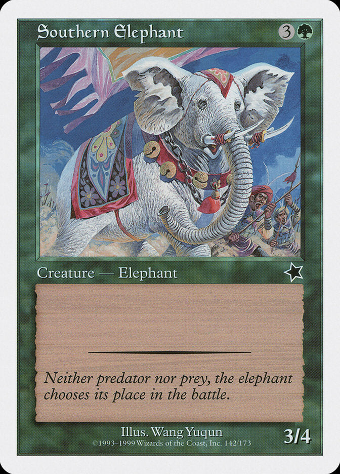 Southern Elephant [Starter 1999] | Silver Goblin