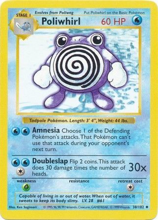 Poliwhirl (38/102) [Base Set Shadowless Unlimited] | Silver Goblin