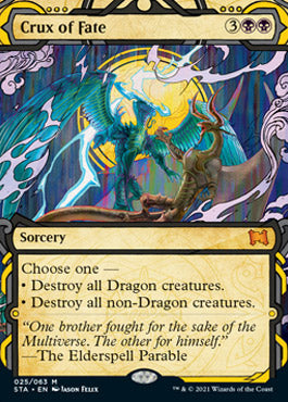 Crux of Fate (Foil Etched) [Strixhaven: School of Mages Mystical Archive] | Silver Goblin
