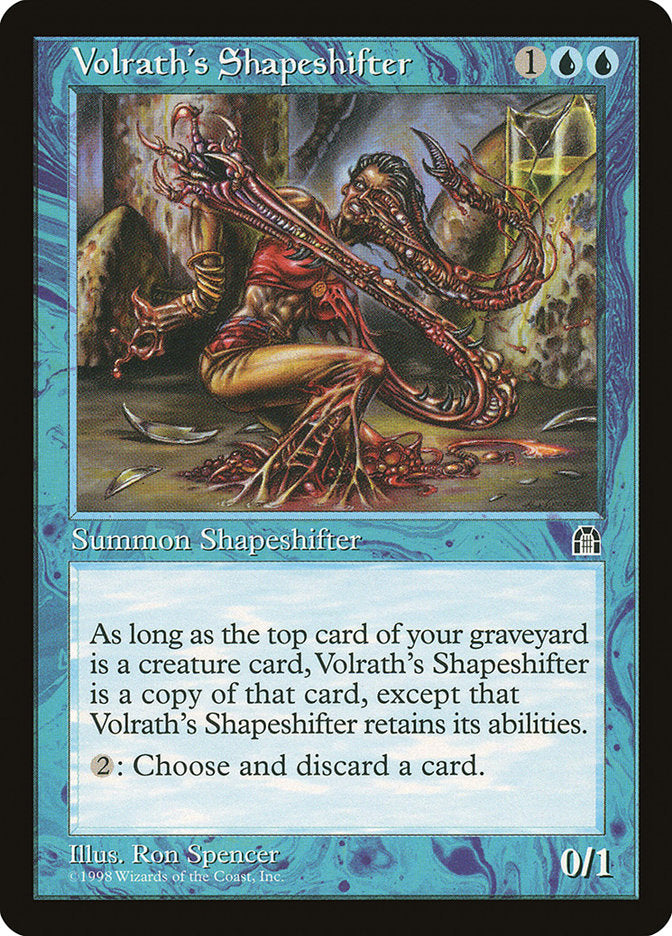 Volrath's Shapeshifter [Stronghold] | Silver Goblin