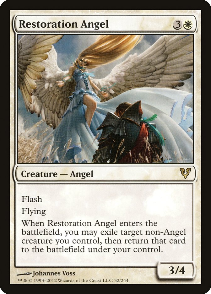 Restoration Angel [Avacyn Restored] | Silver Goblin