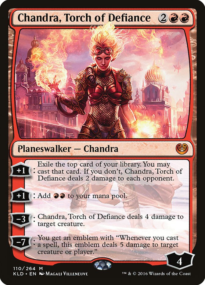 Chandra, Torch of Defiance [Kaladesh] | Silver Goblin